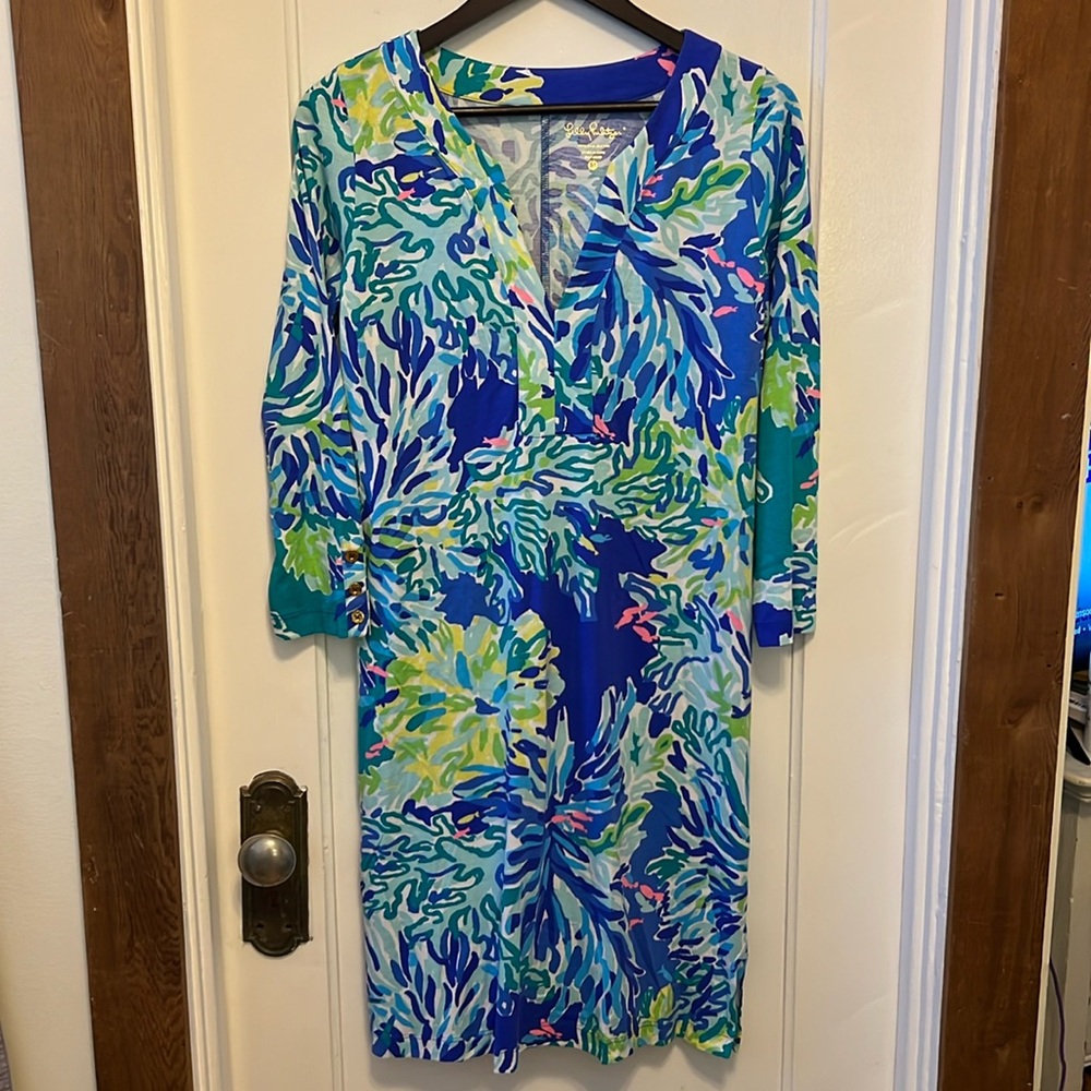 Lilly Pulitzer RIVA Dress - WADE AND SEA. Size Medium